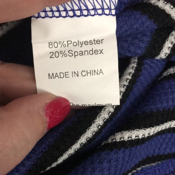 Waffle Knit Button Down Long Sleeve Top - Picture 8 of 9